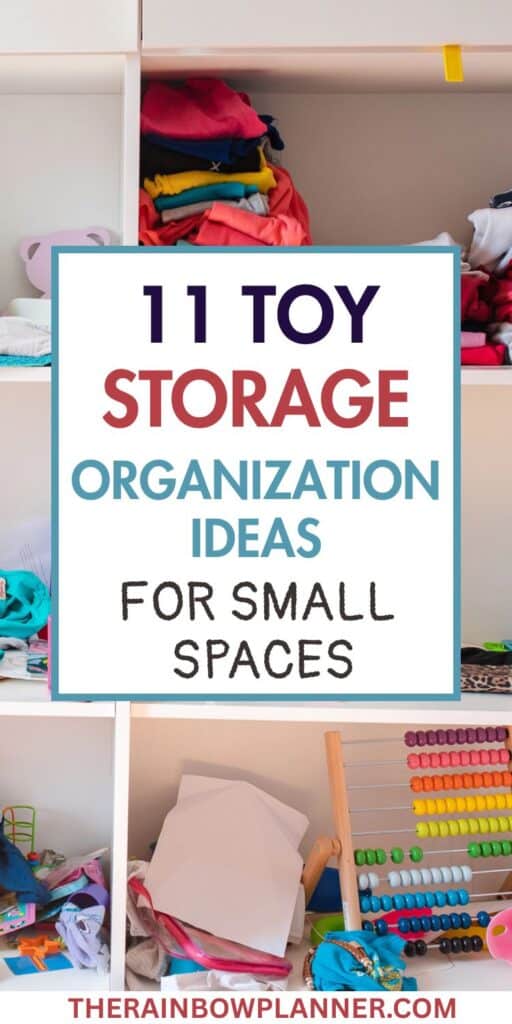 storage ideas for toys in small spaces
