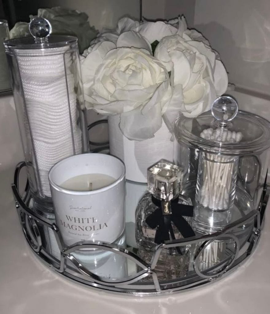 bathroom counter decor ideas