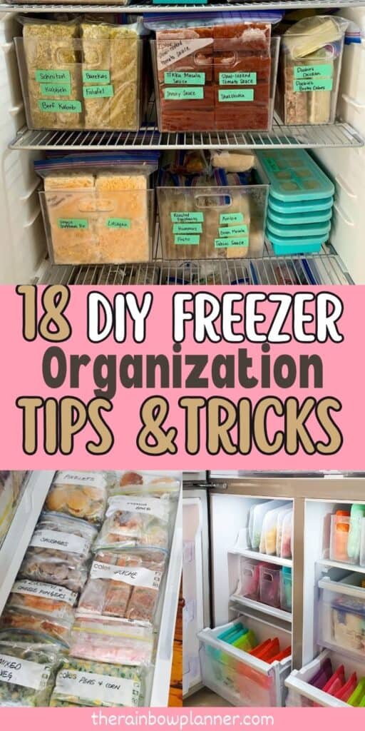 freezer organization ideas