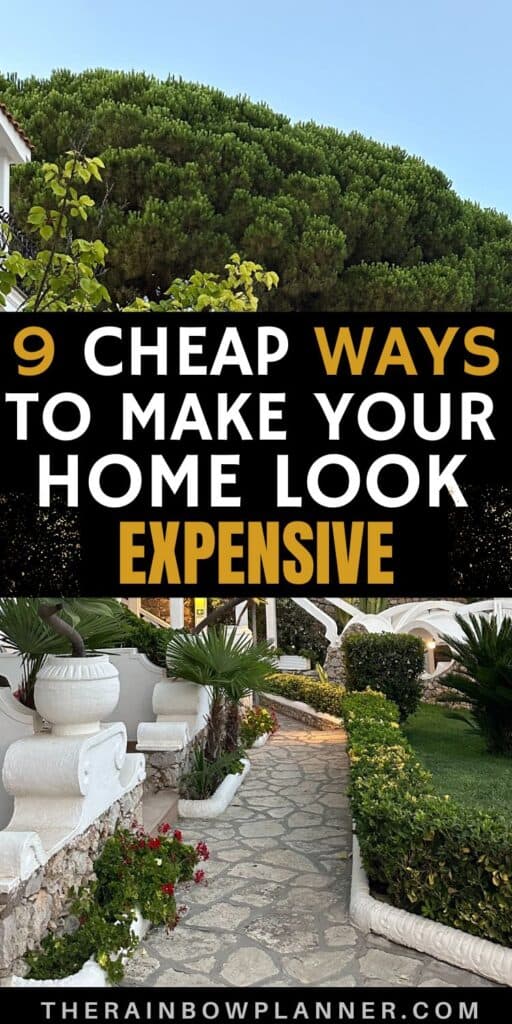 how to make your home look expensive