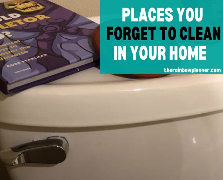things you forget to clean in your house