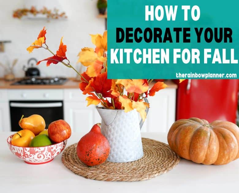 fall kitchen decor