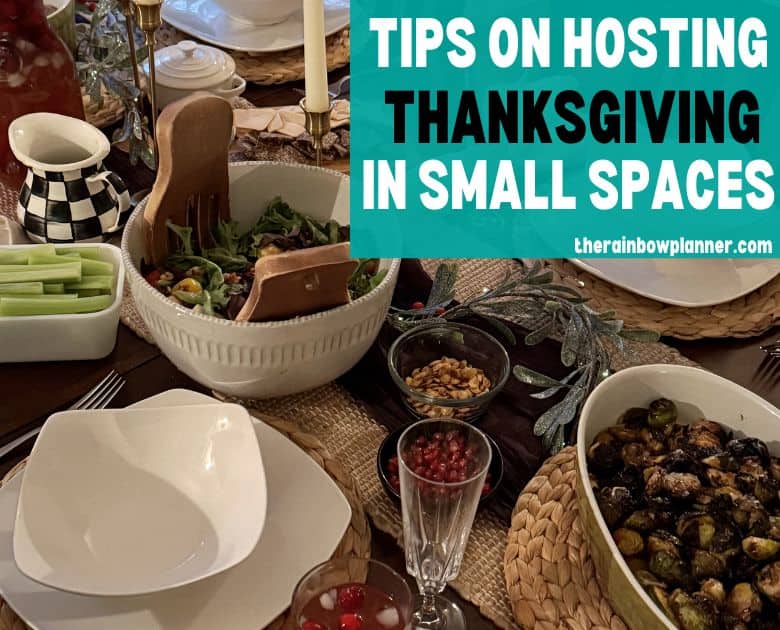 hosting thanksgiving in small spaces
