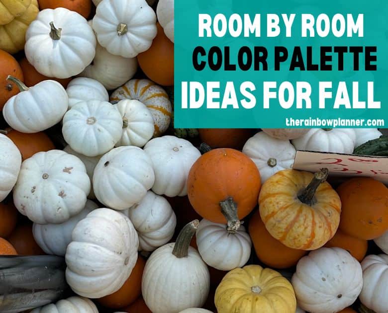 fall color palette